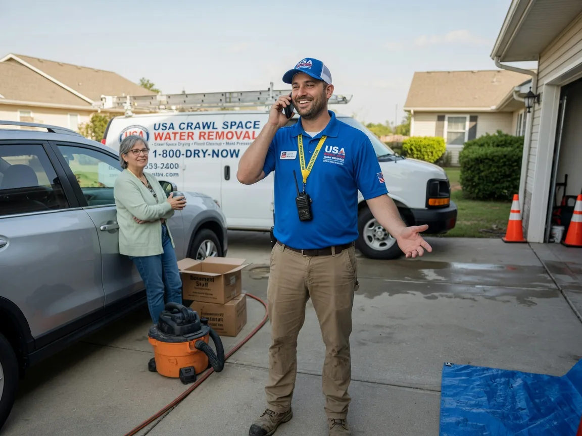 Crawl Space Water Removal Monroe Center, IL FAQs